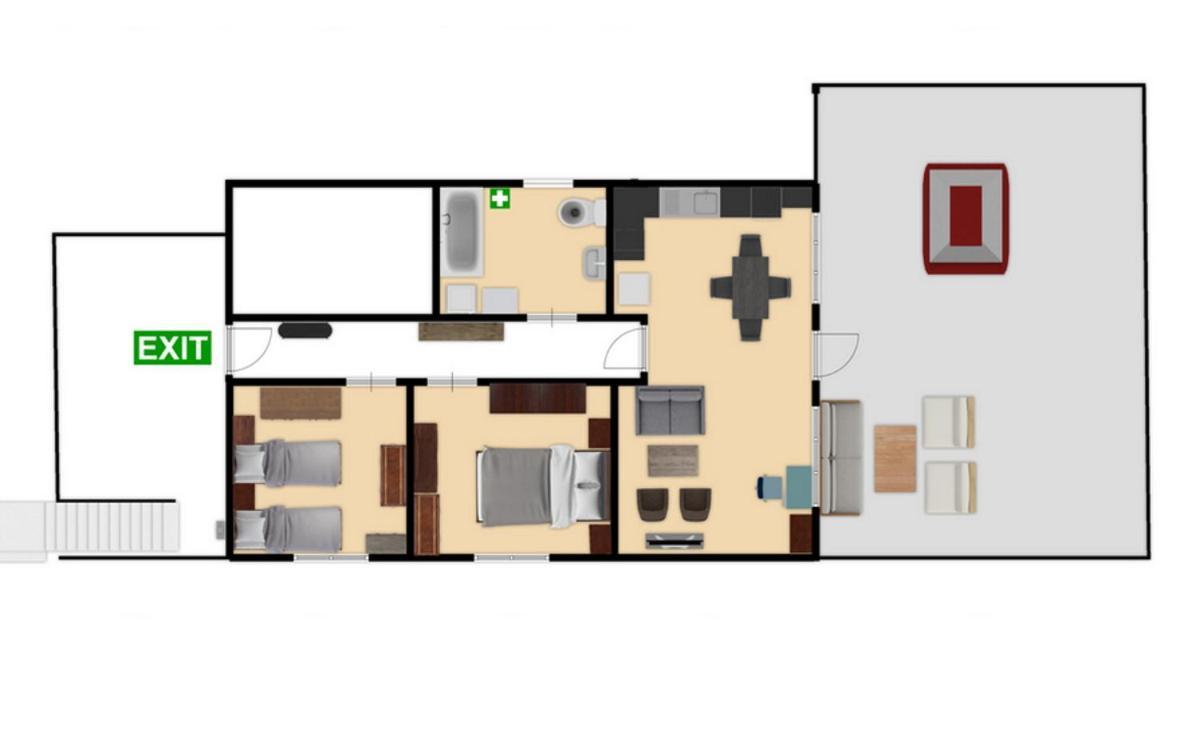 Blue Sky Apartment Primosten Exterior photo